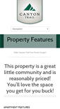 Mobile Screenshot of canyontrailapts.com